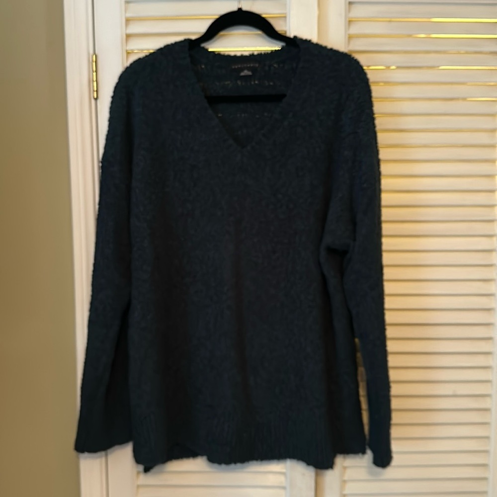 Teal soft sweater